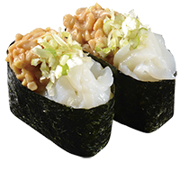 新潟県三条市のまわる寿司 花時計 メニュー